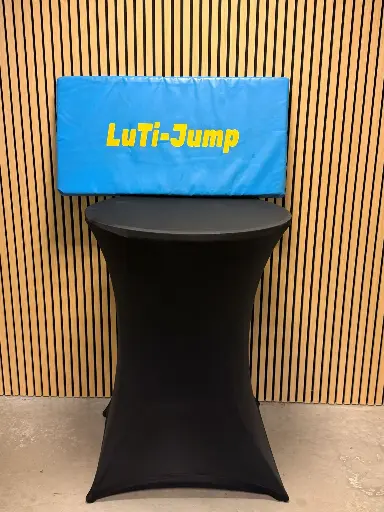 Overtrek partytafel zwart